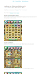 Mobile Screenshot of bingo-blingo.com
